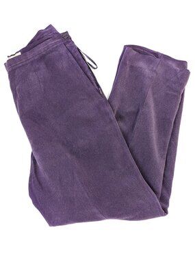 Dressbarn 100% Silk Pants - Women's 12 - Purple Plumb Travis Ayers Y2K